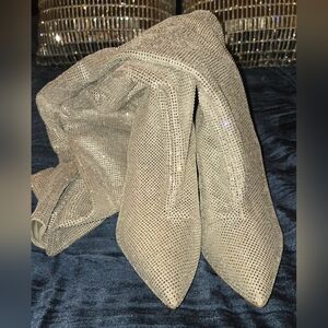 Aldo Gold Over the Knee Boots